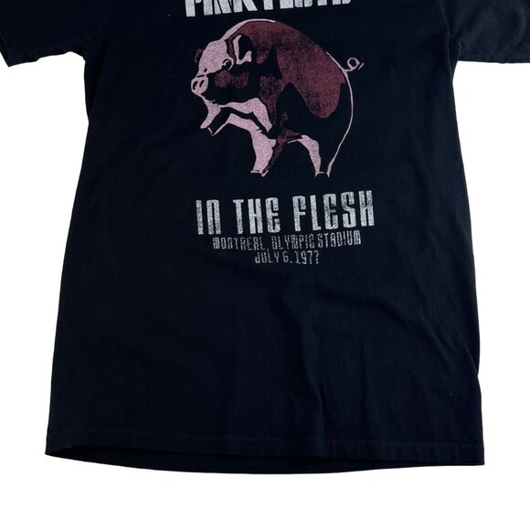 Pink Floyd In The Flesh 1977 Concert Replica Band Tee Tshirt Black Size Small - Picture 5 of 7